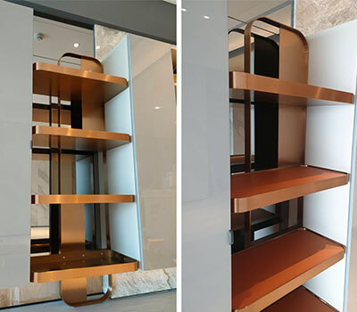 不鏽鋼造型收納櫃