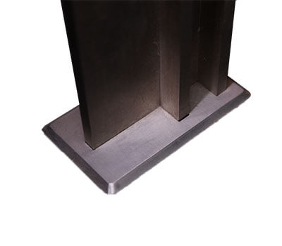 欄杆立柱底板(水刀削斜邊)